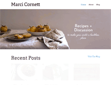 Tablet Screenshot of marcicornett.com